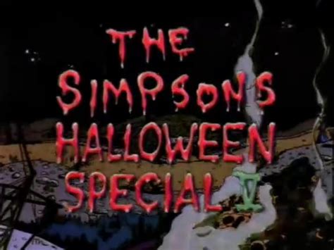 The Simpsons Treehouse Of Horror Logopedia Fandom Powered By Wikia