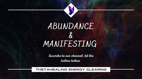Abundance And Manifesting Thetahealing Guided Meditation And Energy