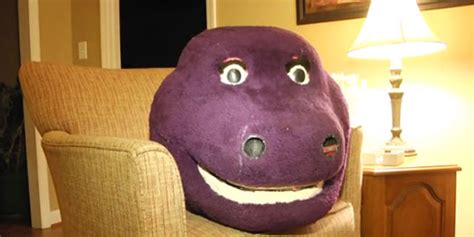 Alabama Teen Gets Head Stuck Inside Barney Costume