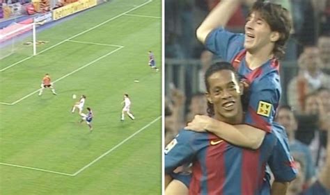 Lionel Messis First Goal For Barcelona Is Absolutely Brilliant Watch
