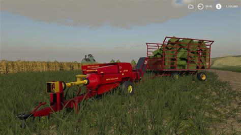 Fs19 New Holland 378 Small Square Baler V10 • Farming Simulator 19 17