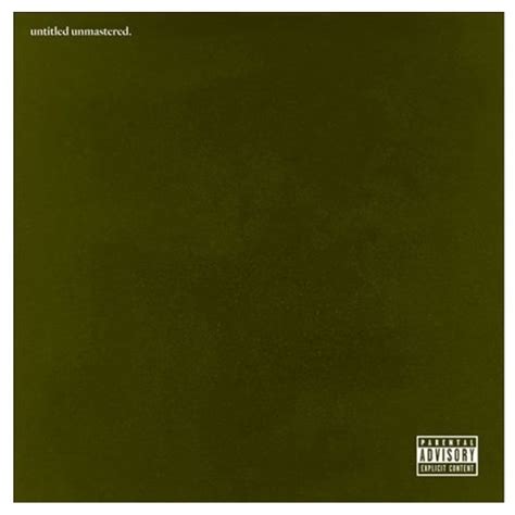 Kendrick Lamar Untitled Unmastered Vinyl Explicit