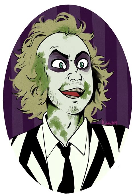 A Drawing Of A Creepy Clown Wearing A Tie And Shirt With Green Paint On His Face
