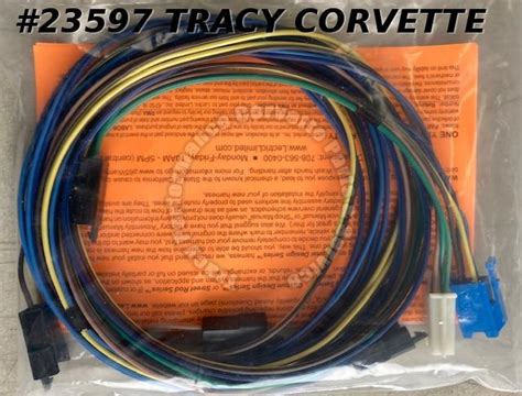 1978 1979 Corvette New Reproduction Radio Wire Harness To Front And Rear