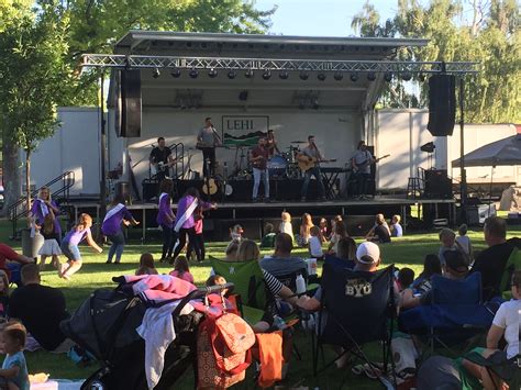 Sunday Concerts In The Park Lehi Free Press