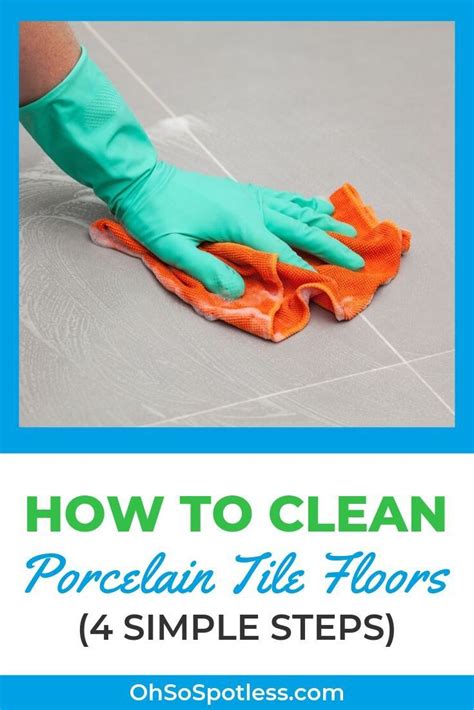 How To Clean Porcelain Tile Floors 4 Simple Steps