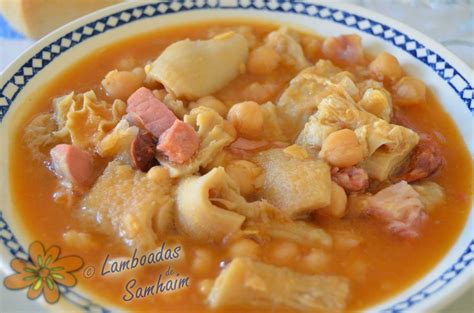 Lamboadas De Samhaim Callos Con Garbanzos Soups And Stews