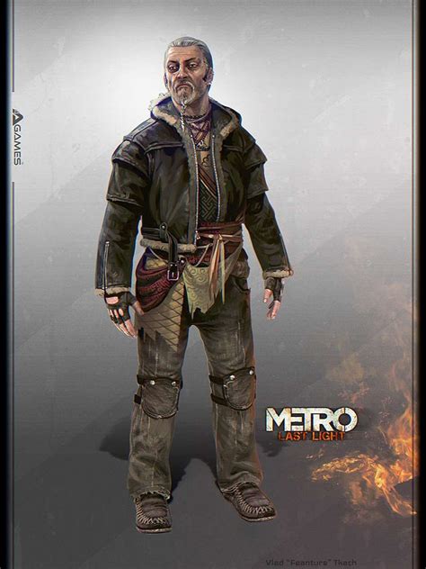 Character Concept From Metro Last Light By Vlad Tkach Metro 2033 Post
