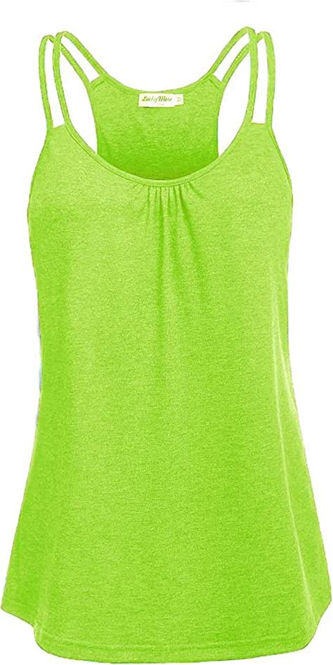 Lime Green Tank Tops