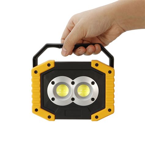 Rechargeable Waterproof 800lm Led Cob Work Light Usb Emergency