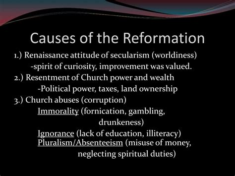 Ppt The Protestant Reformation Powerpoint Presentation Free Download