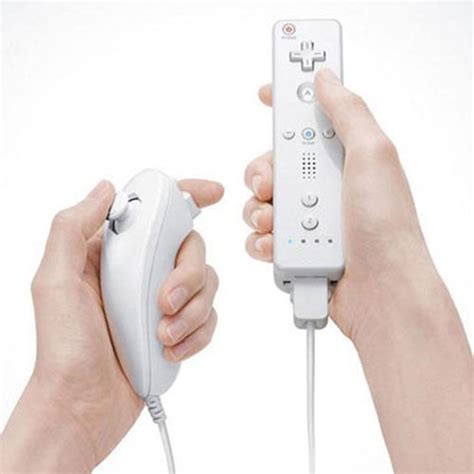 Remote Controller Nunchuck Nunchuk Combo Set For Nintendo Wii With