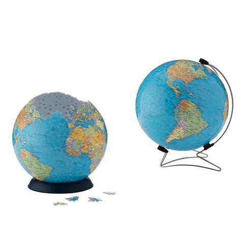 Puzzle Ball The Earth 3d Globe Puzzle World Map Puzzleball