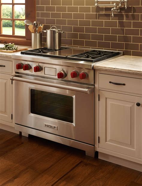 The Wolf Df364g Dual Fuel 36 Inch Range New Kitchen Life