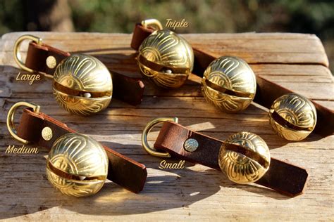 They are typically used as a cheaper alternative to small 'classic' bells. Brass Sleigh Bells with D Ring by A Viking Princess (With ...