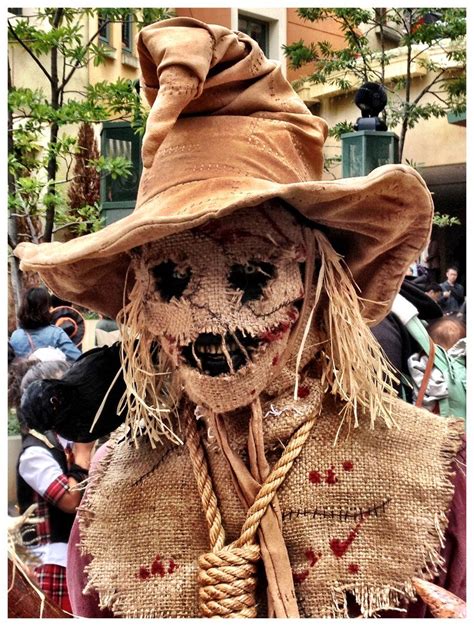 17 diy scarecrow costume ideas from clever to creepy. Halloween: The Scarecrow... but this one looks like hes wearing the sorting hat:p | Halloween ...