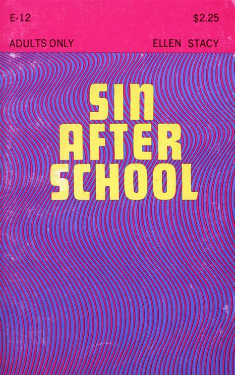 E 12 Sin After School By Ellen Stacy Eb Triple X Books The Best