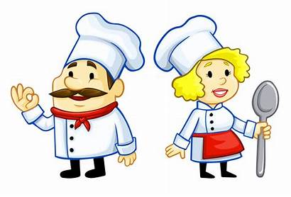 Chef Cartoon Cook Chefs Vector Clipart Transparent