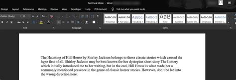 How To Enable Dark Mode In Microsoft Word Make Tech Easier