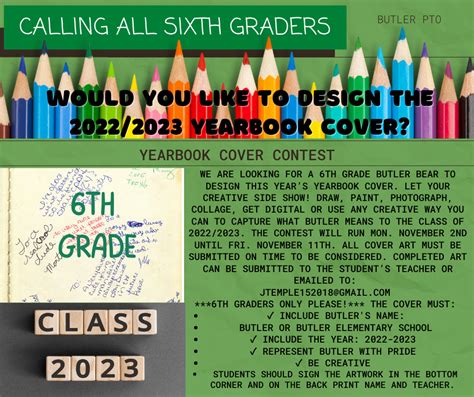 Sixth Grade Yearbook Contest Now Thru 1111