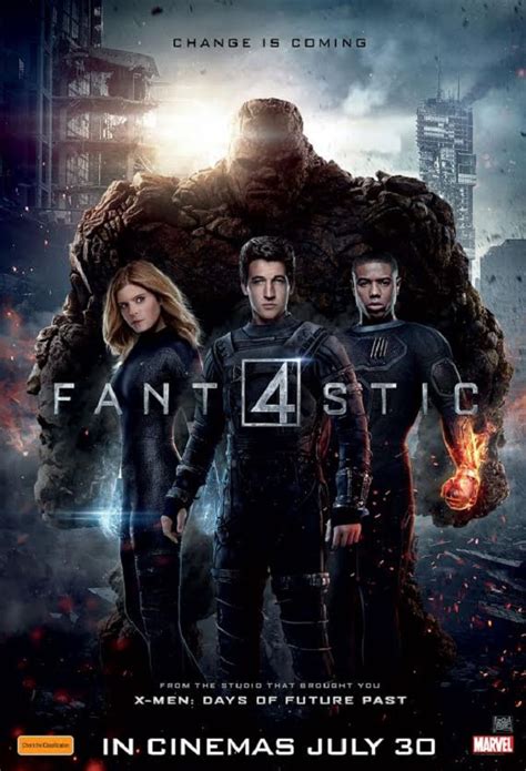 Here's a poster edit for fantastic four. Fantastic Four (2015) | Movie News & Review | - Pop Movee ...