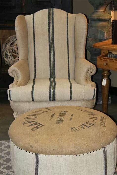 It has a cushion back, plus a removable seat cushion for easy cleaning underneath. Textiles. Love | Reupholster furniture, Deconstructed ...