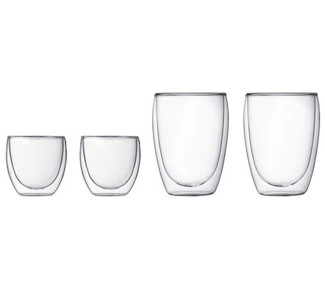 Bodum® not only make coffee equipment like the french press coffee maker. Buy BODUM Pavina Double Wall Glass Set Glass Set - 4 ...