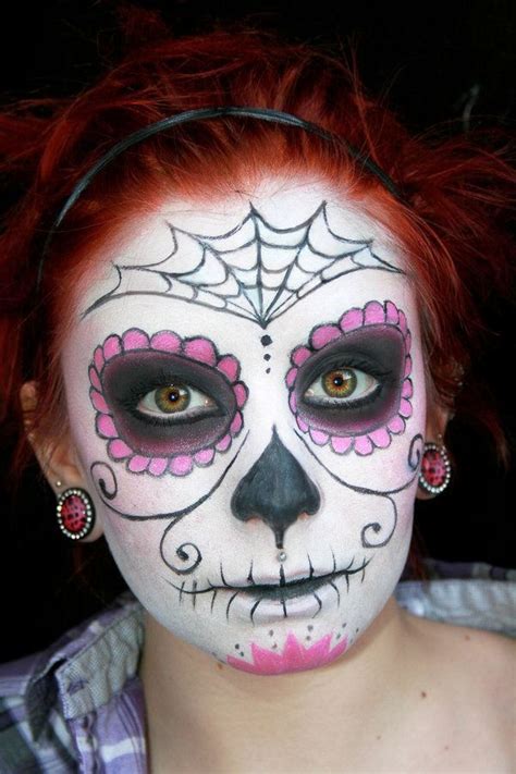 30 Sugar Skull Halloween Makeup Ideas To Look Scary Flawssy