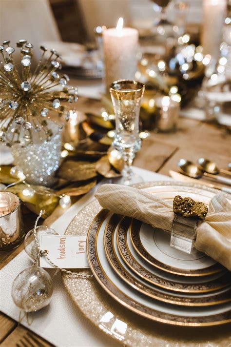 a sparkly gold and glamorous new year s eve dinner and tablescape new years eve dinner new