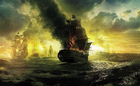 Damaged Movies Ship Outdoors Pirates Of The Caribbean On Stranger Tides On Stranger Tides