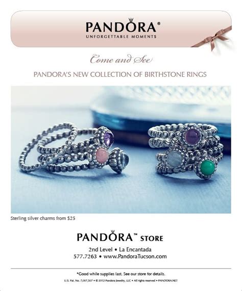 Pandora Birthstone Rings Look Great Stacked Pandora Birthstone Rings