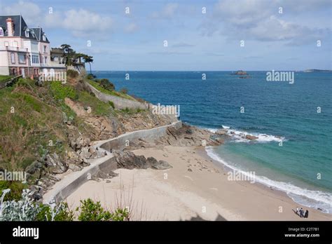 Dinard Brittany France Stock Photo Alamy