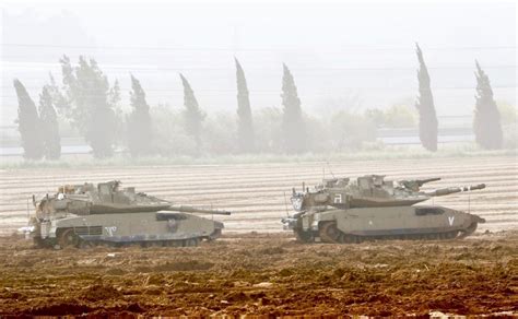 Israel Says Its Tanks Struck Gaza Posts After Launch Of Projectile