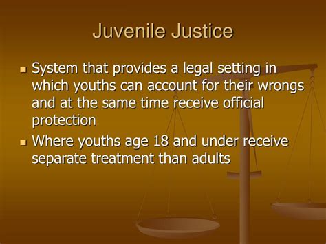 Ppt Evolution Of The Juvenile Justice System Powerpoint Presentation Id 6713705