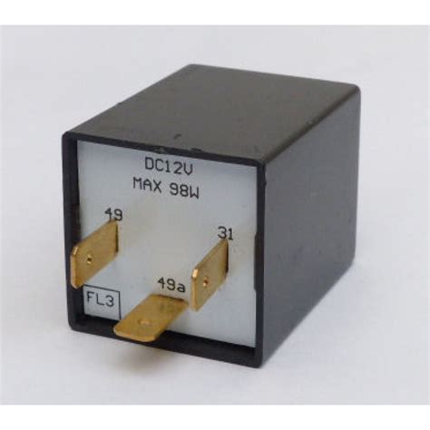 12 Volt Electronic 3 Pin Flasher Relay