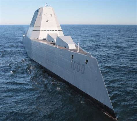 This Gigantic Vessel Is The Largest Stealth Destroyer The Us Navy Has