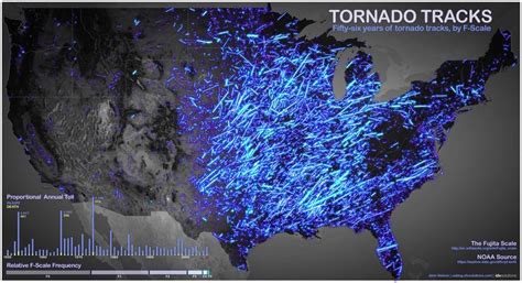 Stunning Map Shows Tornadoes Historic Marks Live Science