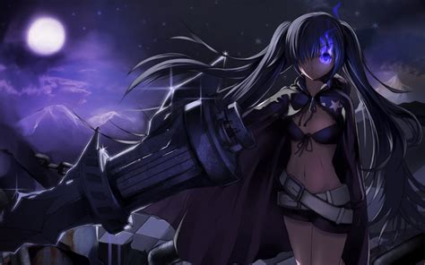 Black Rock Shooter Wallpaper And Background 1680x1050 Id126388