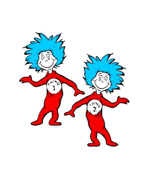 Thing 1 Clipart Free Download On Clipartmag