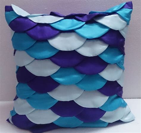 Mermaid Pillow Throw Pillow Personalized Pillow Mermaid Decor Etsy