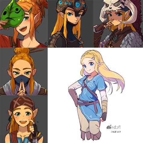 If Zelda Had Her Own Adventure Rbreathofthewild