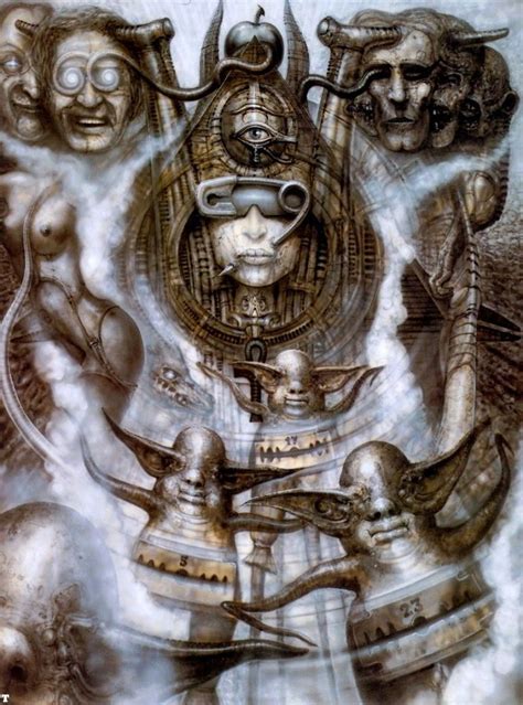 The Most Unforgettable Creations of H R Giger Giger Arte y diseño Arte del horror