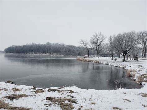 Visit This Frozen Waterfall In Iowa At Union Grove State Park