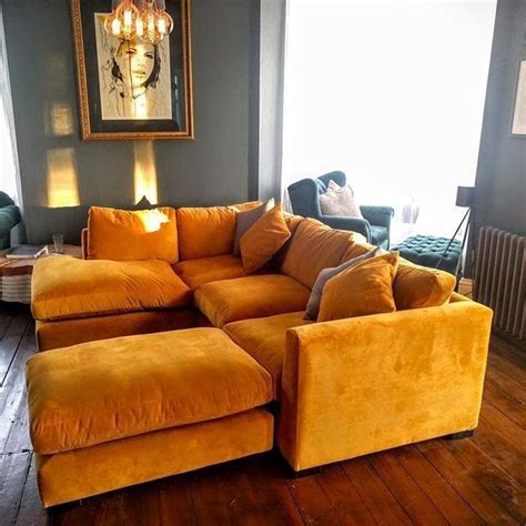 36 Stunning Yellow Sofa Ideas For Your Living Room Decoration Velvet