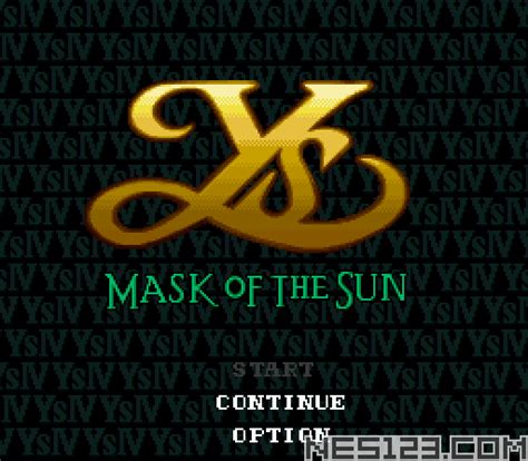 Ys Iv Mask Of The Sun Snes Roms Games Online