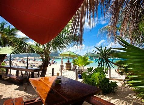 Eight Great Beach Bars In St Maartenst Martin Quiet Beach Beach Fun