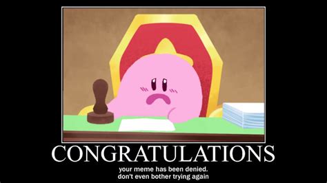 Kirby Disaprooves Your Memes Youtube