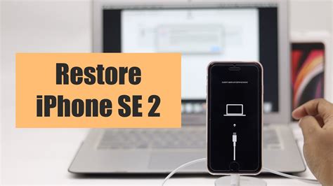 Restore Iphone Se 2020 Enter Recovery Mode From Iphone Se 2 Youtube