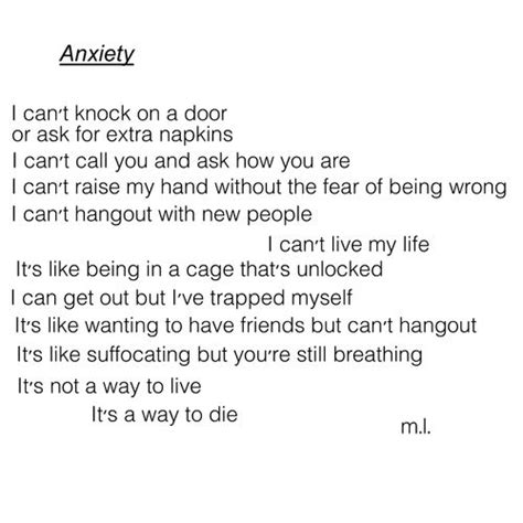 Social Anxiety Poems