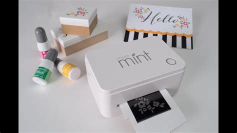 Introducing The Silhouette Mint Stamp Maker Youtube